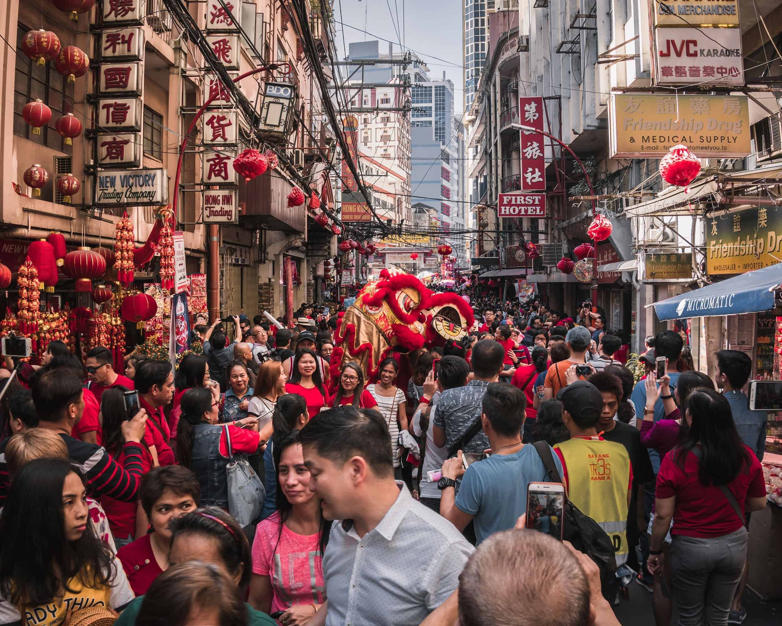 china town en Manila, Filipinas