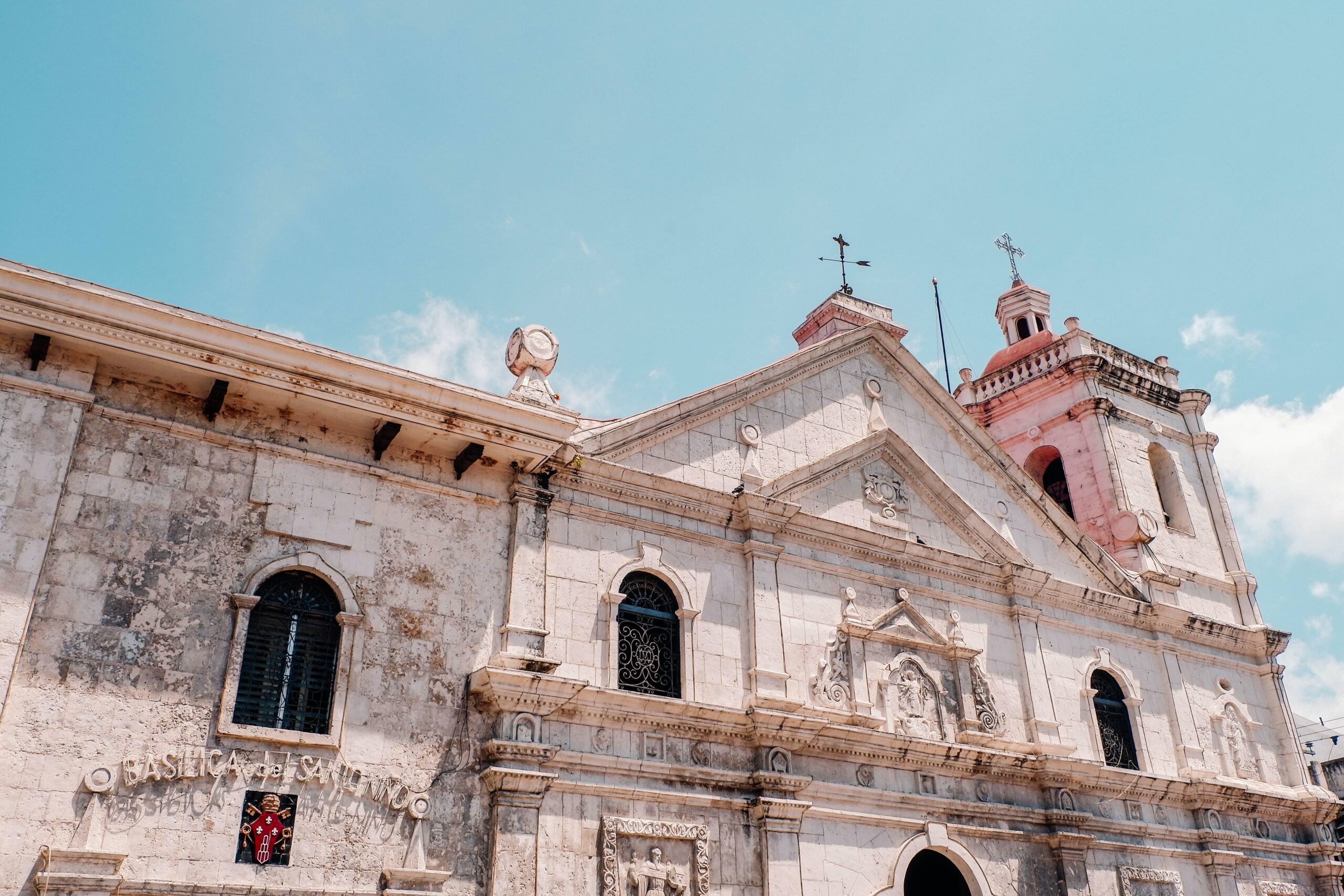 iglesia colonial en Manila, Filipinas