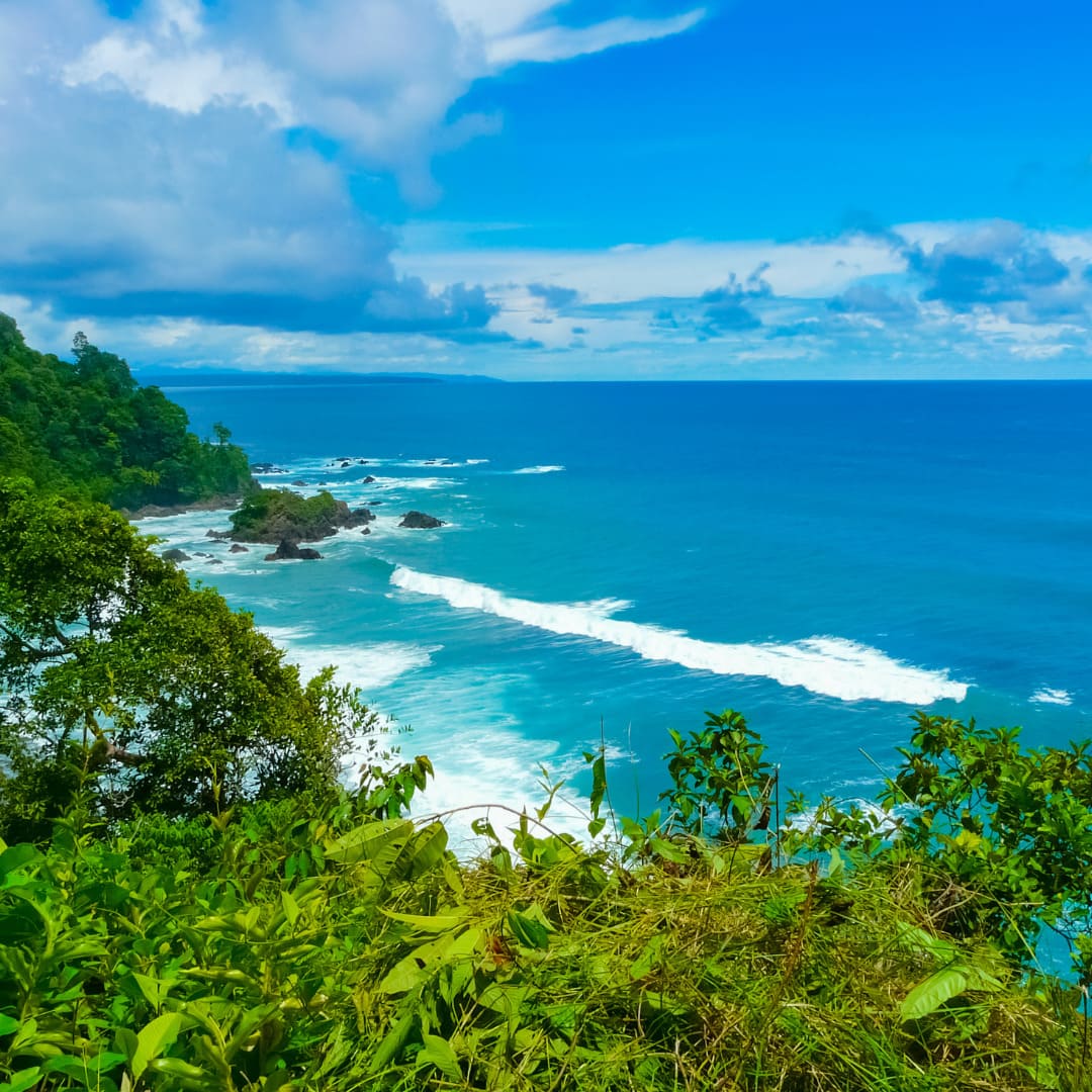 Costa selvaggia della penisola di Osa vicino a Corcovado, viaggio di nozze in Costa Rica